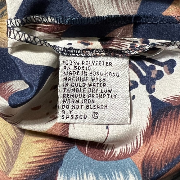 Kasper Women’s Floral Blouse XL Multicolor Short Sleeve Boxy Career Top - Picture 9 of 9